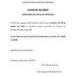 Aviso Nº 01/2023