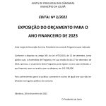 Edital Nº 3/2022